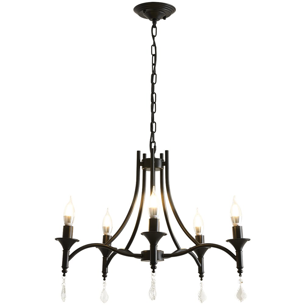 wrought-iron-crystal-5-heads-chandelier-lamp