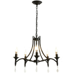 wrought-iron-crystal-5-heads-chandelier-lamp