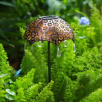 Umbrella Raindrops Waterproof Solar Lawn Light Li002671