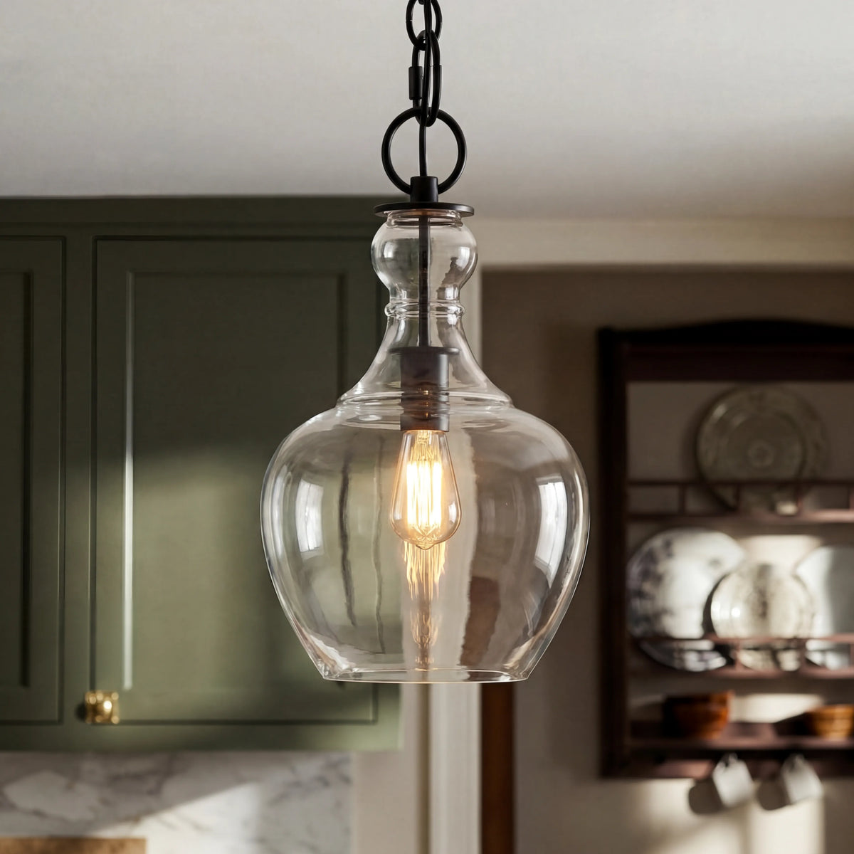 industrial-clear-glass-pendant-light
