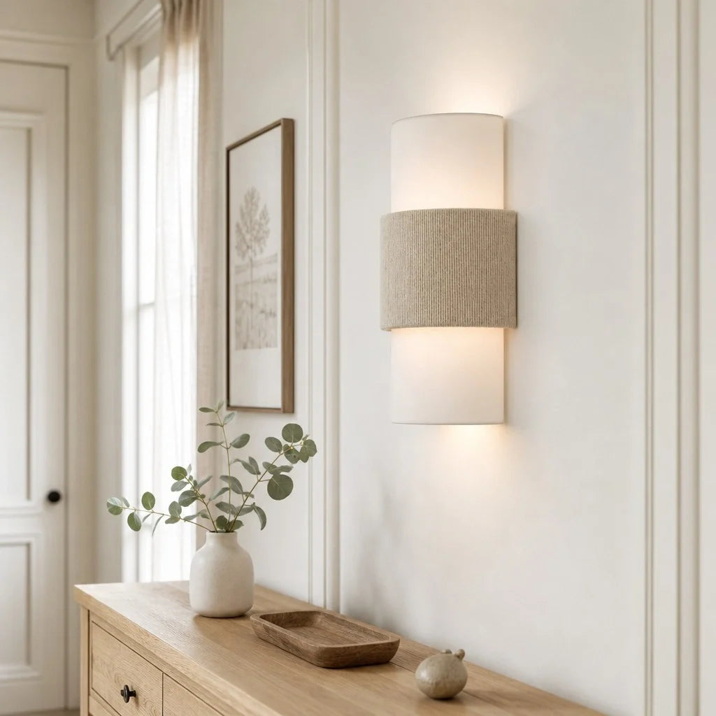 freya-nordic-minimalist-linen-cylindrical-wall-light