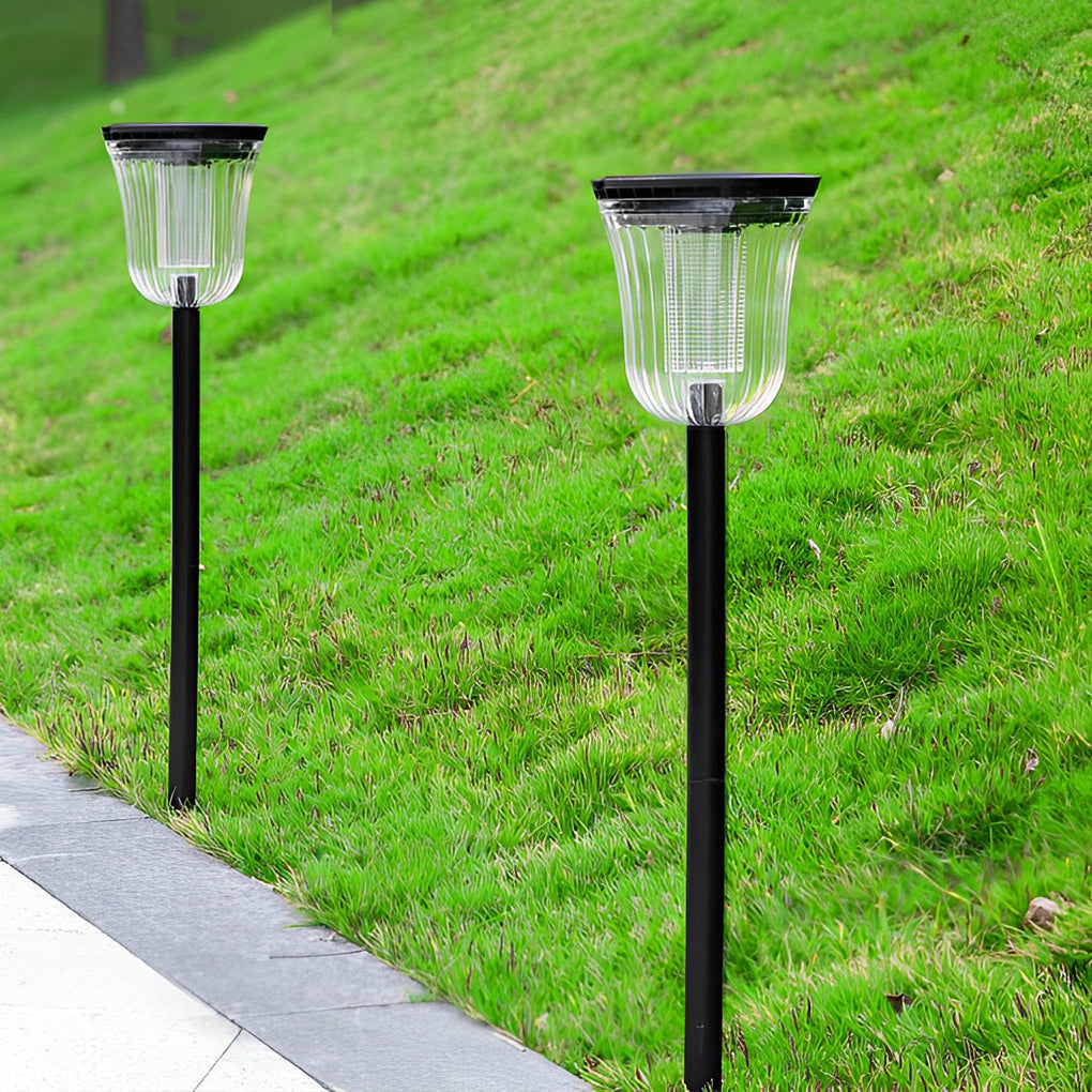 2Pcs Led Motion Sensor Solar Lawn Lights Li002296