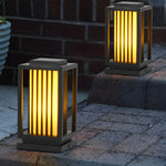 Vertical Strip Shape Outdoor Lawn Lamp Ha079586