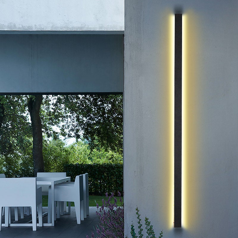 Black Led Garden Lighting Wall Lights Outdoor Landscape Lighting Hwd00004