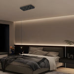Square Led Anti Glare Flush Mount Ceiling Light