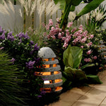 Resin Egg Shaped Outdoor Garden Lights Li002276