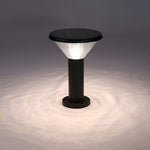 Round Light Control Induction Solar Pathway Lights