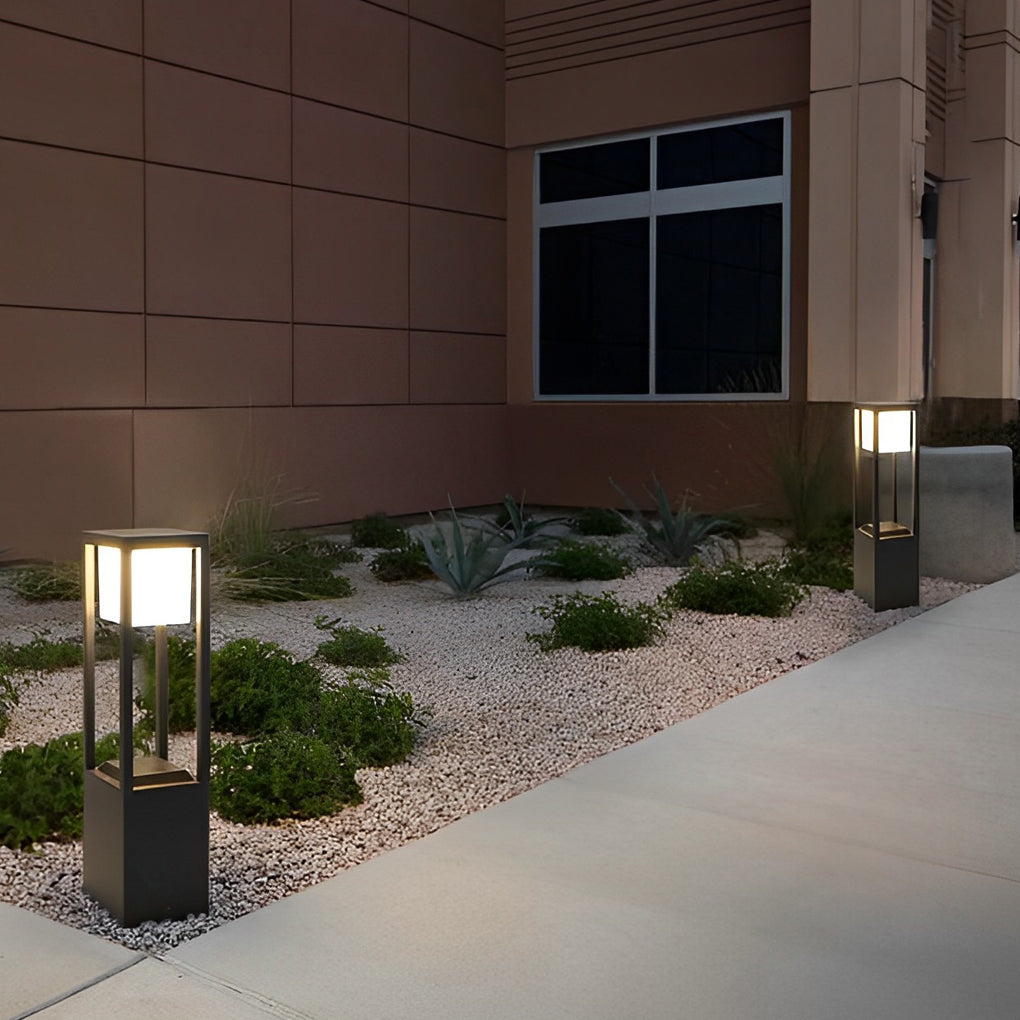 Square Solar Pathway Light Ha091749