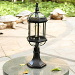 Retro Black Modern Fence Post Lights Li002334