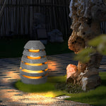 Resin Egg Shaped Outdoor Garden Lights Li002276