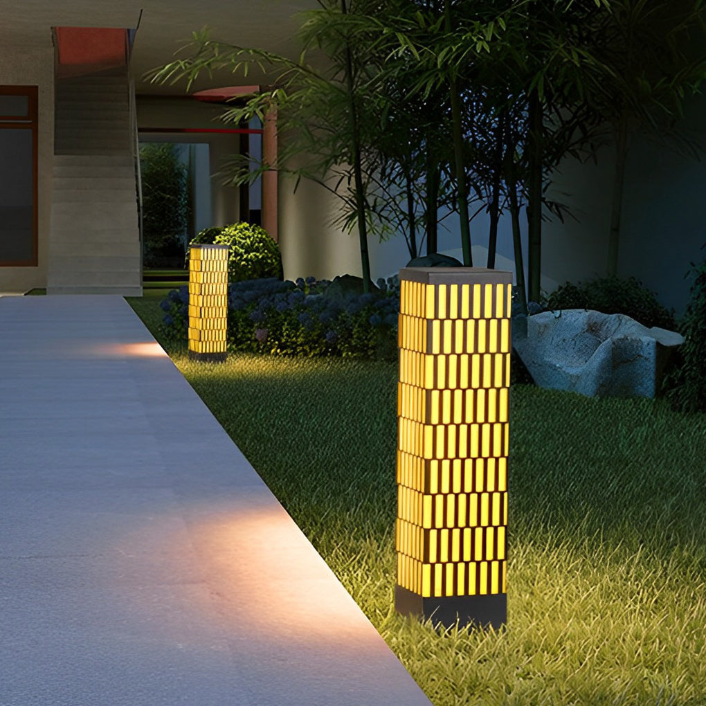 Grid Designed Outdoor Landscape Lighting Ha079570
