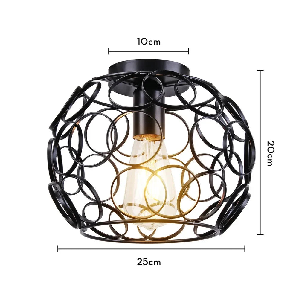 retro-industrial-metal-frame-ceiling-light-for-porch-hallway-kitchen-bathroom-69ui9501