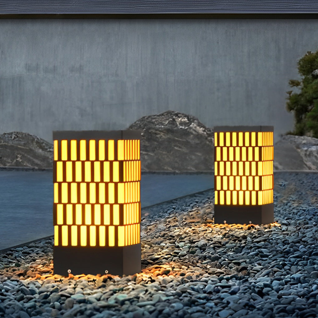 Grid Designed Outdoor Landscape Lighting Ha079570