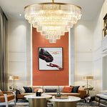 4 Layers Crystal Modern Chandelier Ha098805
