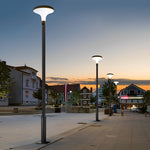 Round Solar Lamp Post Ha092026
