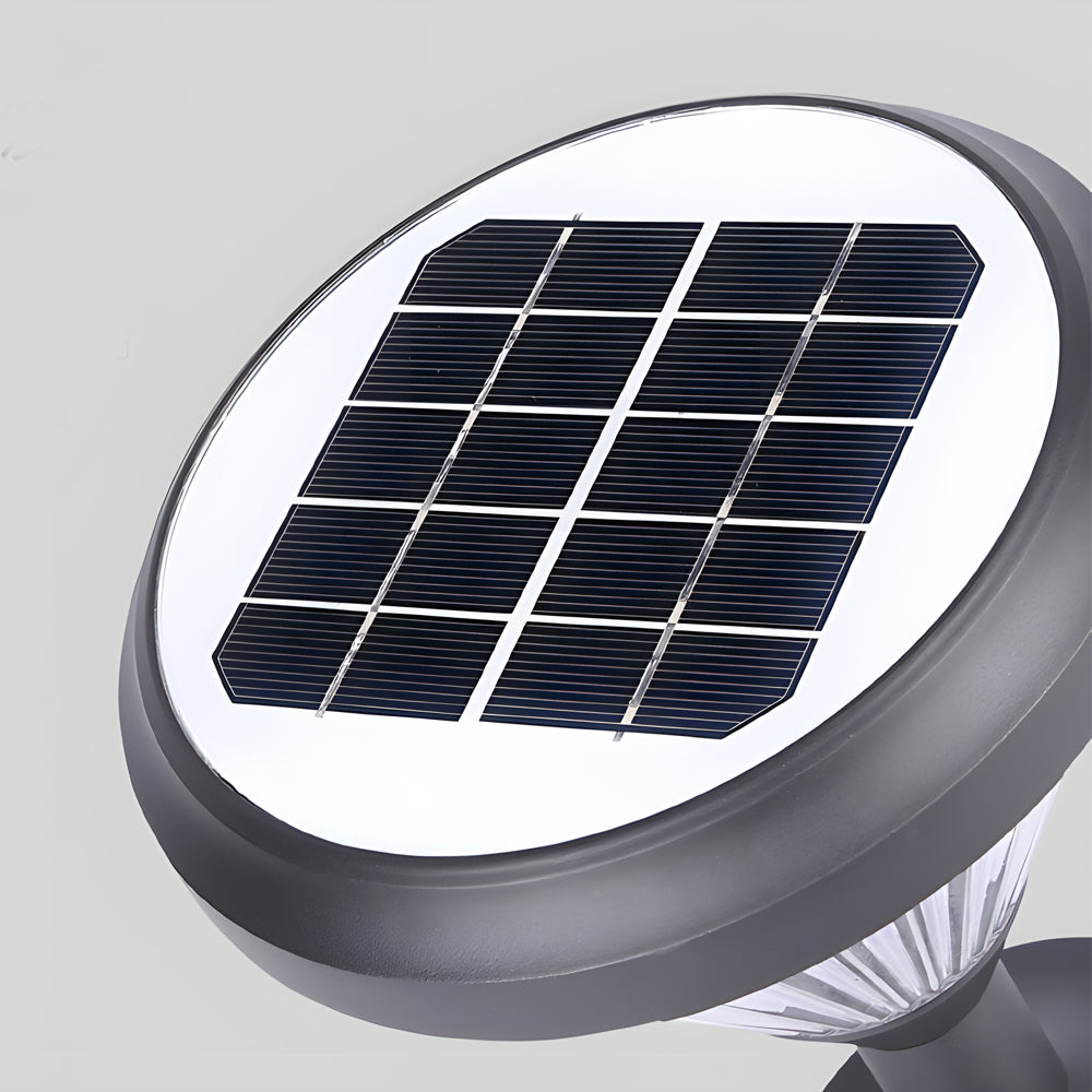 27 6 Inch H Black Garden Solar Pathway Lights