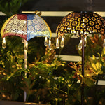 Umbrella Raindrops Waterproof Solar Lawn Light Li002671