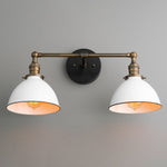 farmhouse-vanity-white-shade-light-wall-light-fixture-industrial-lighting-antique-brass-rustic-vanity-light