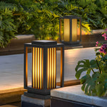 Vertical Strip Shape Outdoor Lawn Lamp Ha079586