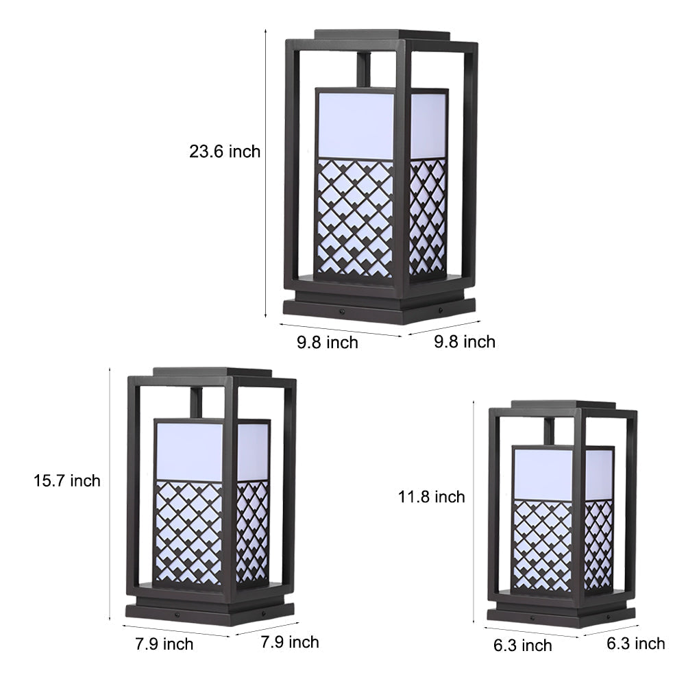 Led Black Solar Lights Ha092733