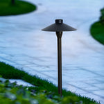 Mushroom Shaped Waterproof Led Black Outdoor Path Lights