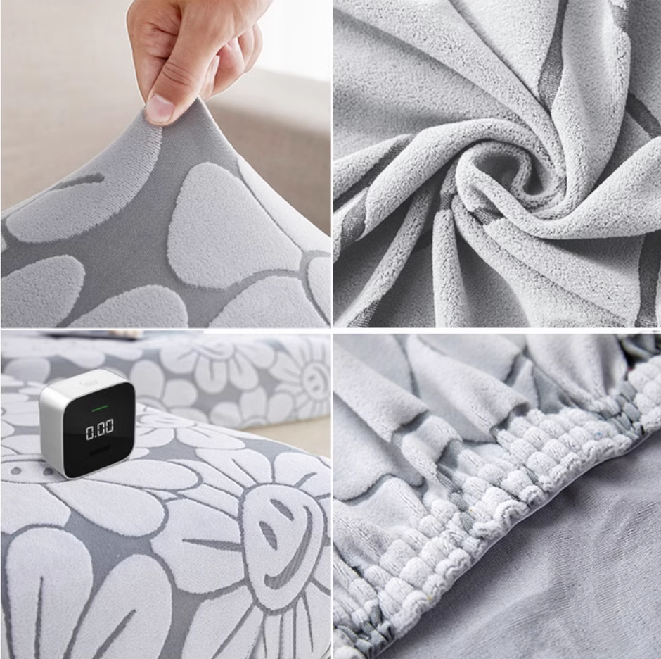 CozyEazy Sunflower Print Sofa Cover