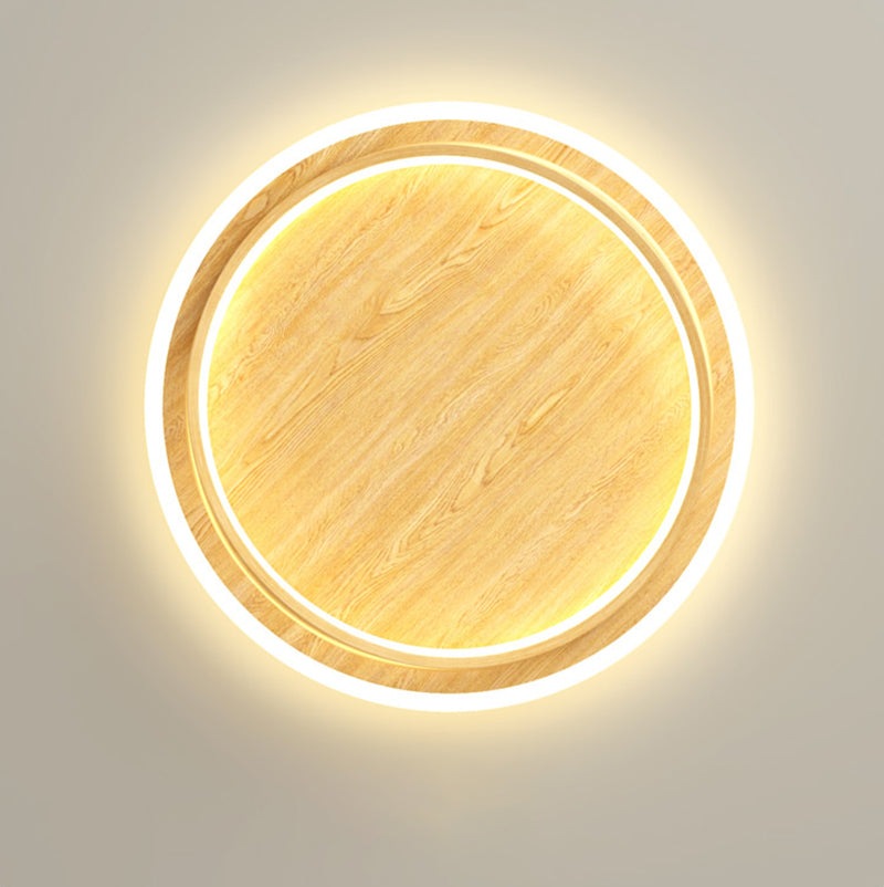 wooden-led-flush-mount-ceiling-light-with-metal-ring-in-modern-contemporary-style