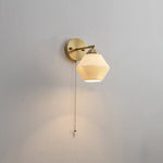 ribbed-ceramic-wall-light-in-lantern-ball-shape