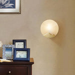 Polished Brass Wall Sconce with Alab