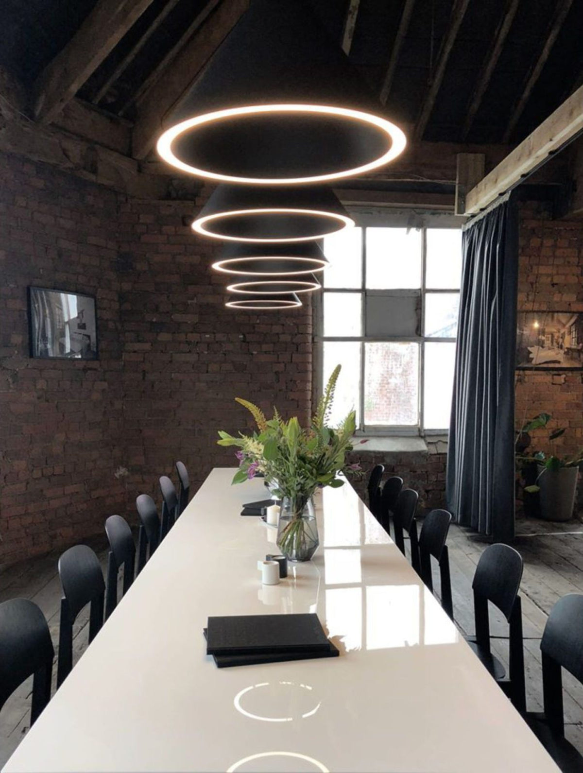 Circular Ring Pendant Light Fi