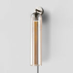 Art Glass Plug In Sconce