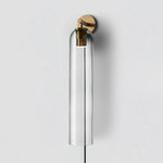 Art Glass Plug In Sconce