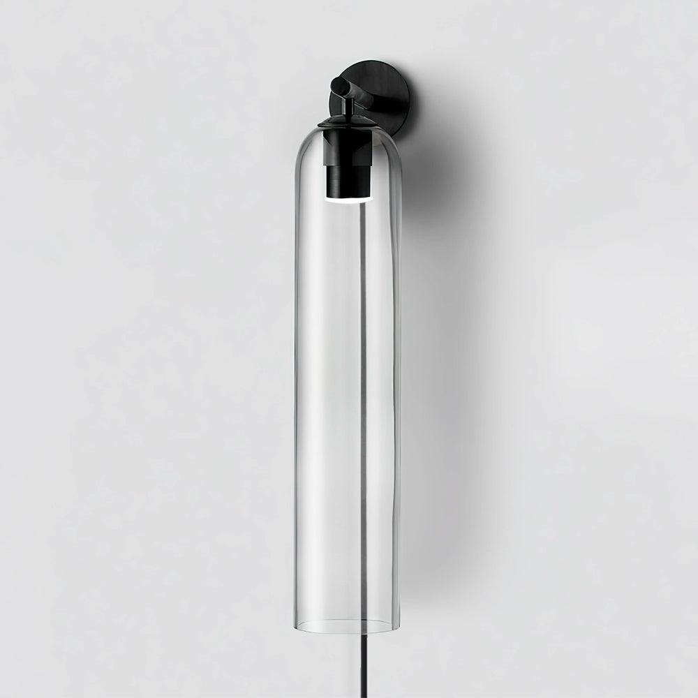 Art Glass Plug In Sconce
