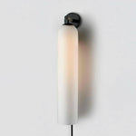 Art Glass Plug In Sconce