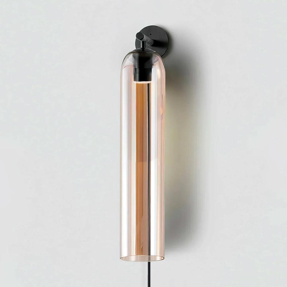 Art Glass Plug In Sconce