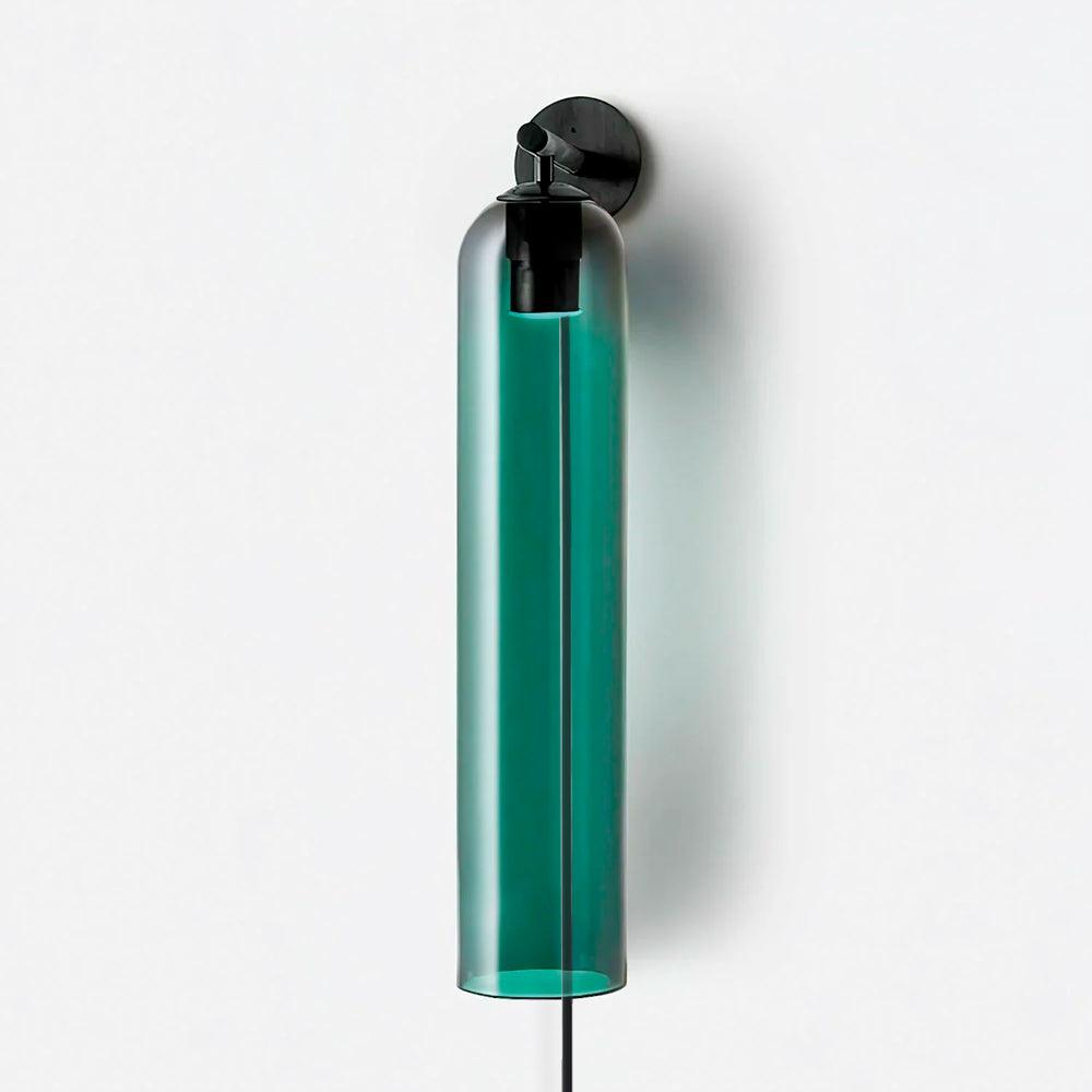 Art Glass Plug In Sconce
