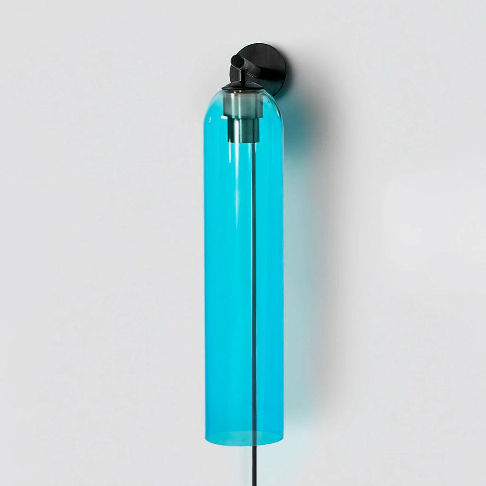 Art Glass Plug In Sconce