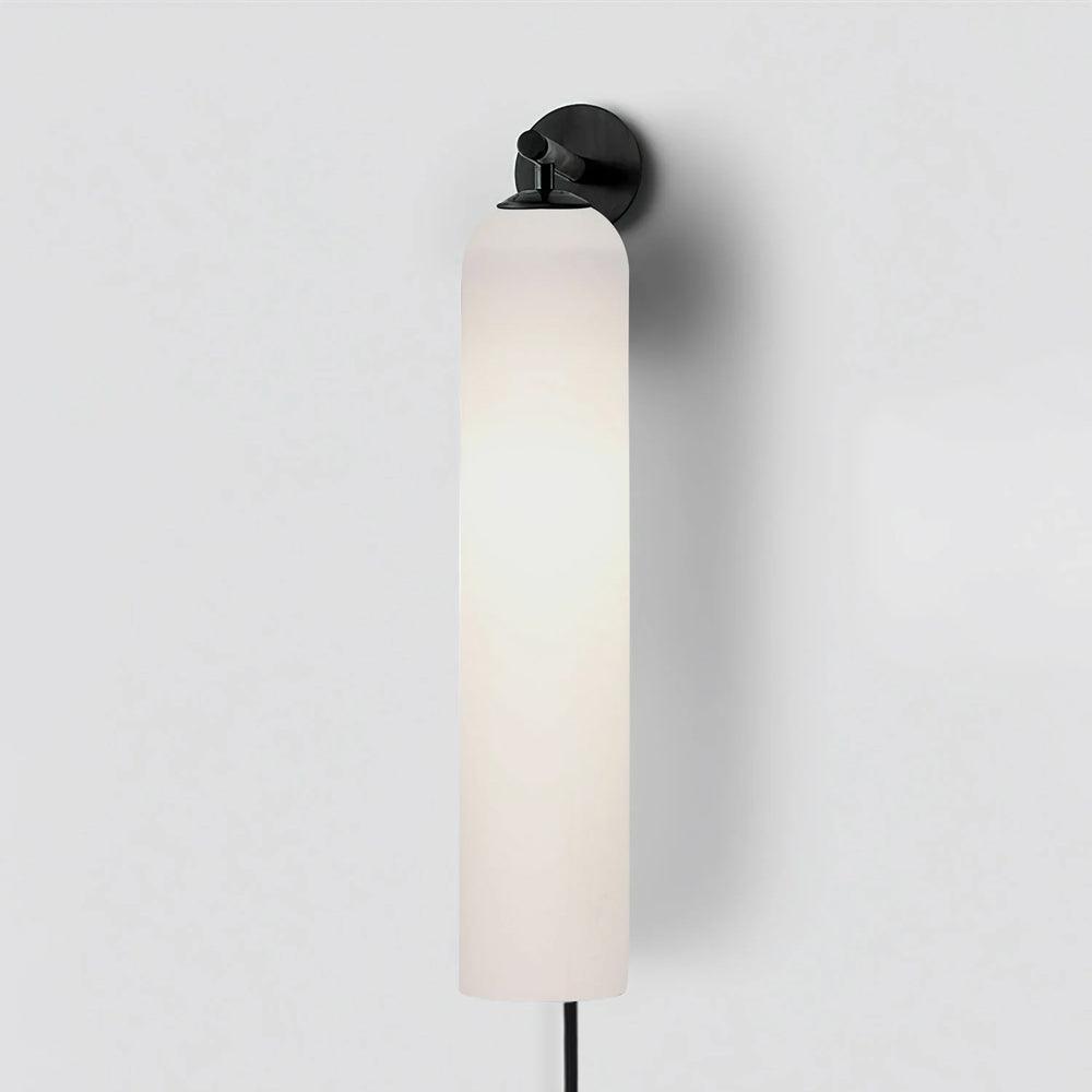 Art Glass Plug In Sconce