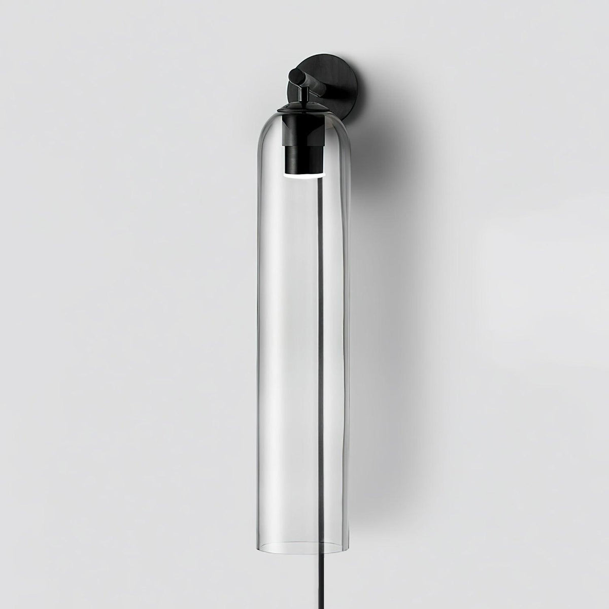 Art Glass Plug In Sconce