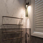 Art Glass Plug In Sconce