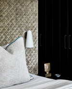 Conical Glass Plug In Wall Lamp