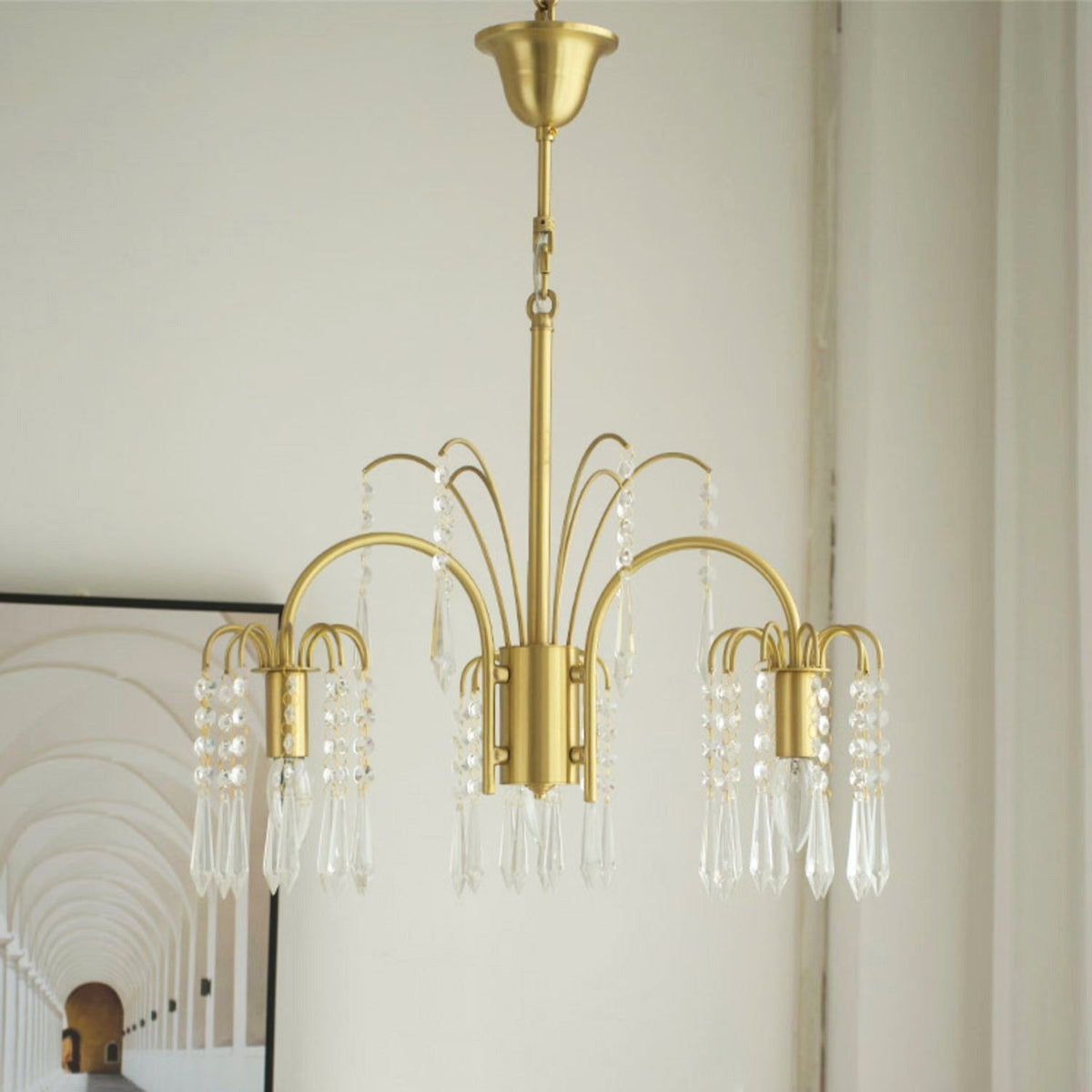 brass-candle-crystal-chandelier