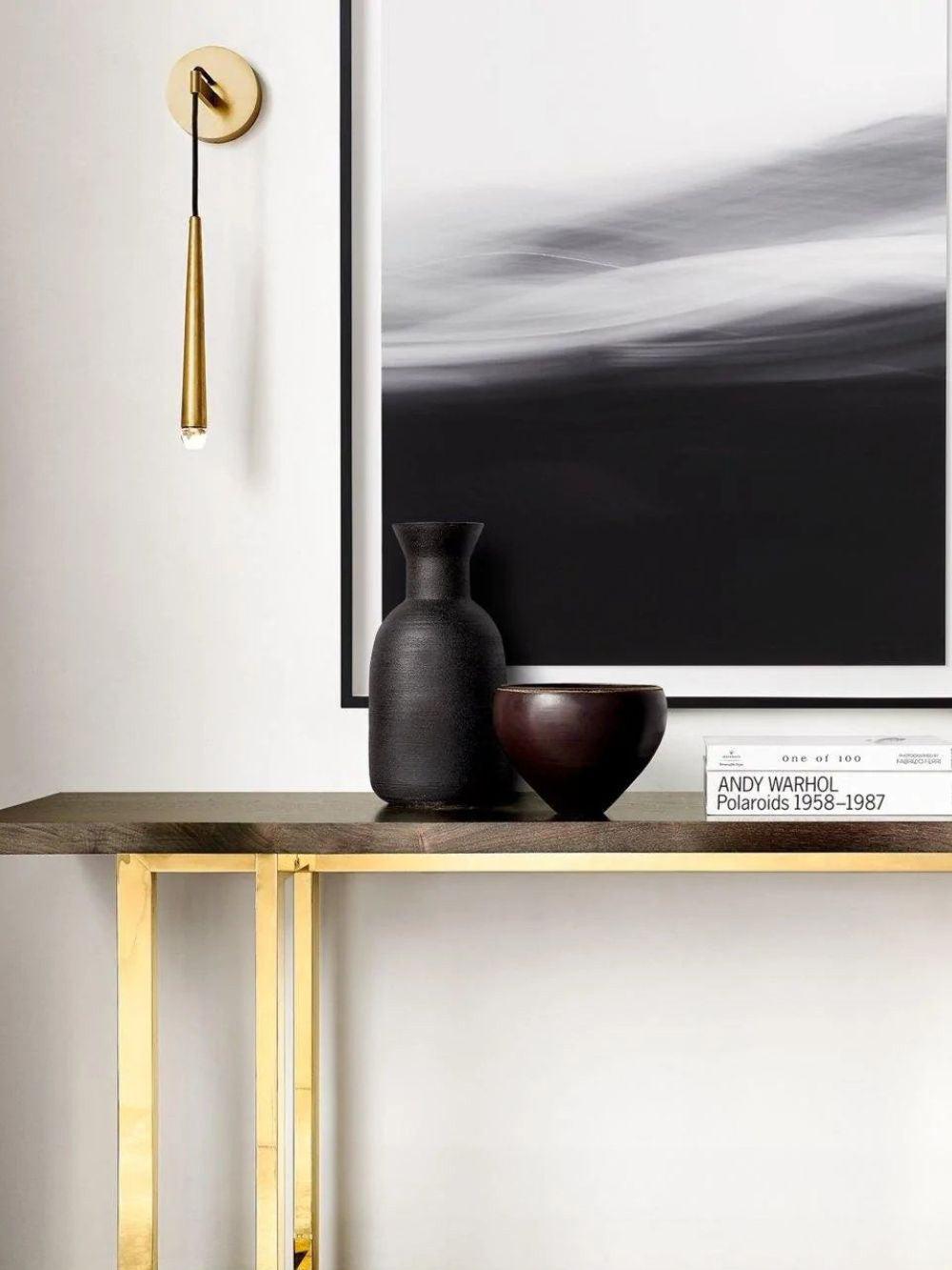 brass-cone-wall-lamp