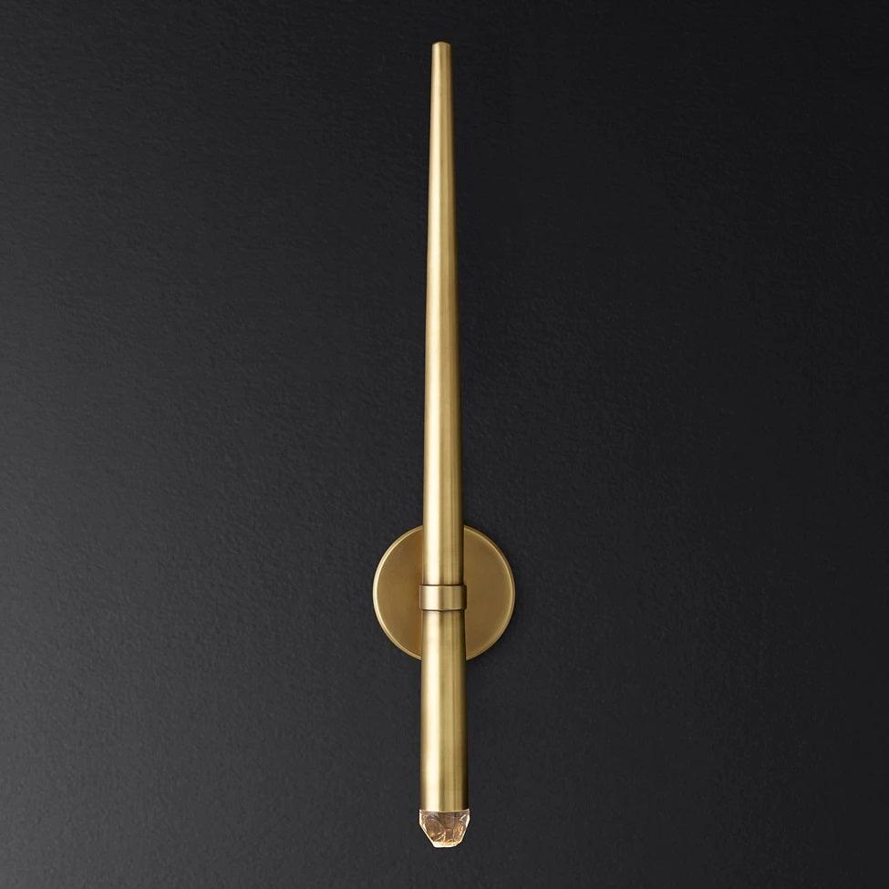 brass-cone-wall-lamp
