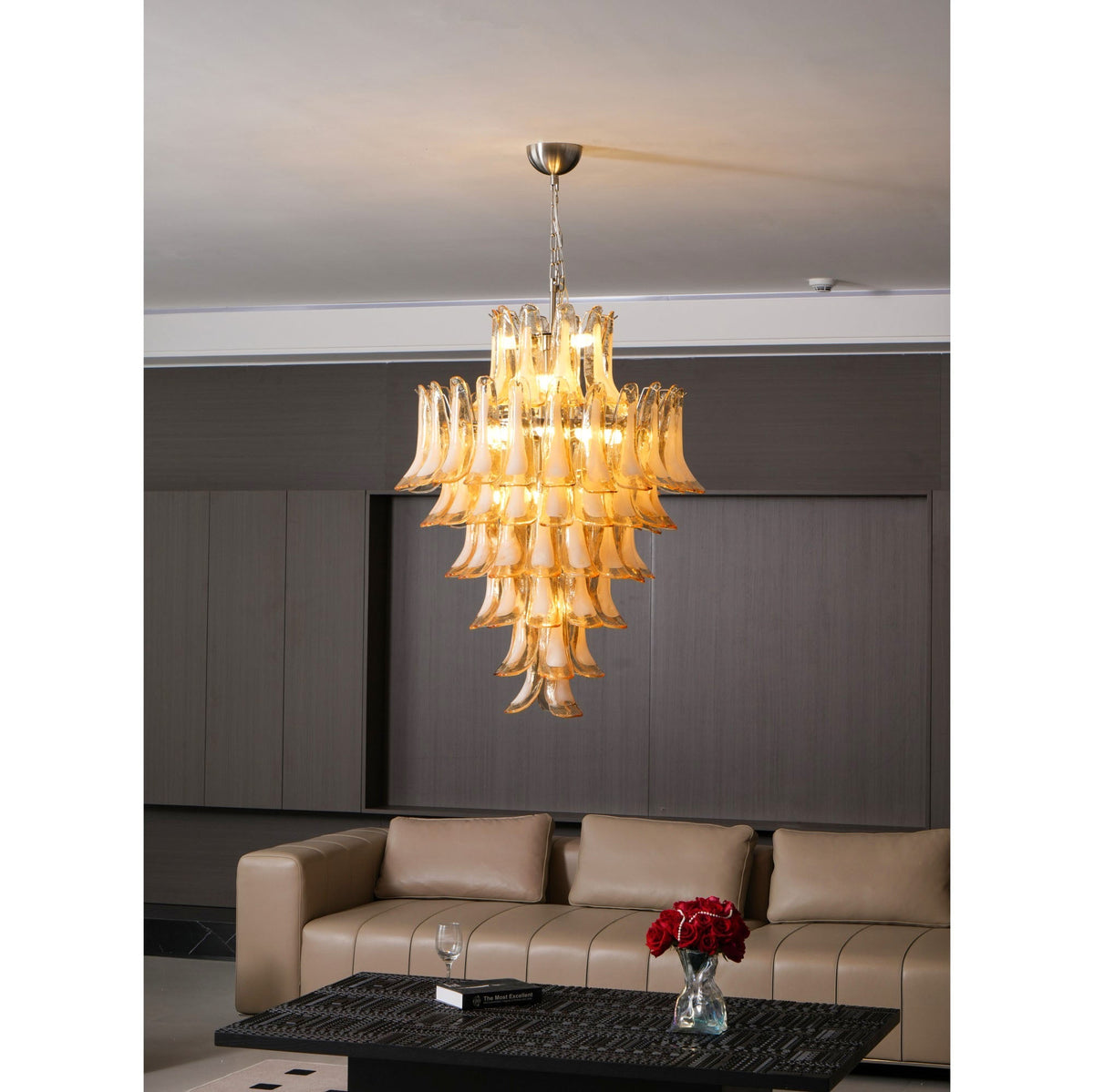 caramello-petal-chandelier