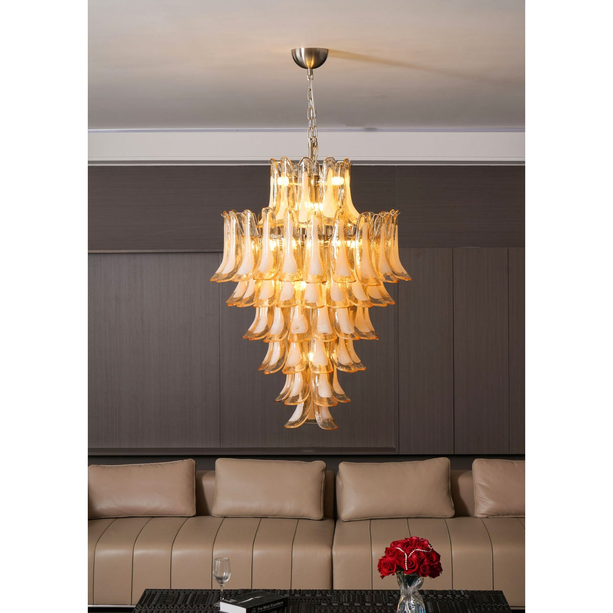 caramello-petal-chandelier