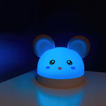 cat-mouse-clock-night-light