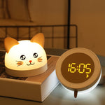 cat-mouse-clock-night-light