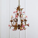 ceramic-rose-chandelier