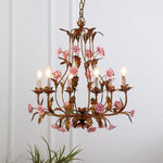 ceramic-rose-chandelier